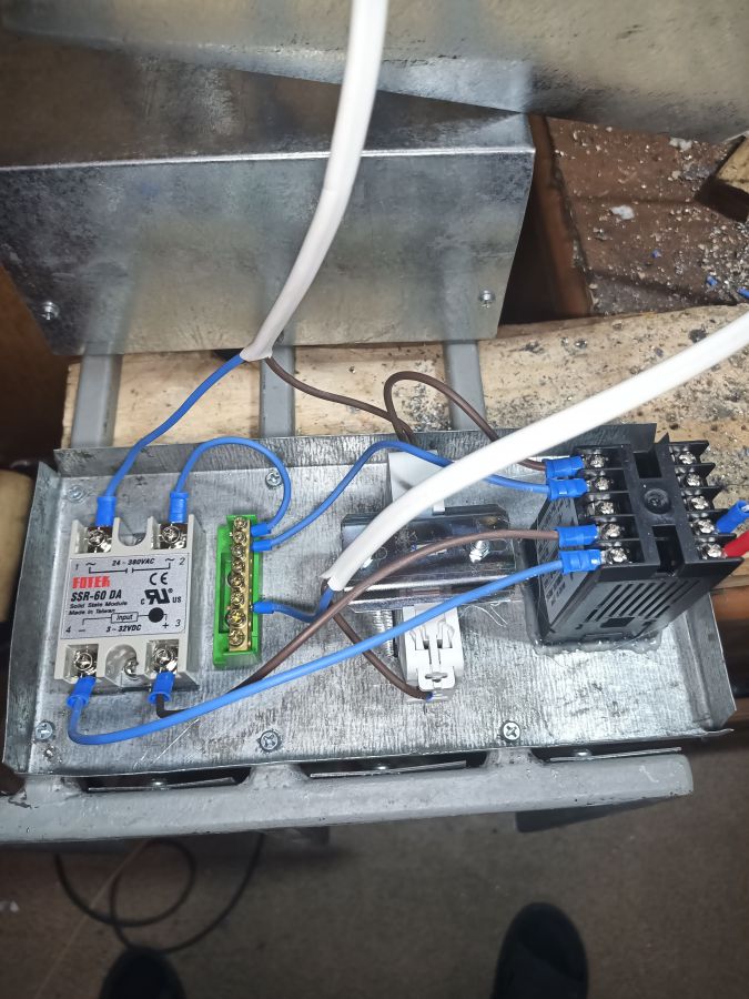 Тигель для плавки свинца 10 кг с Pid регулятором