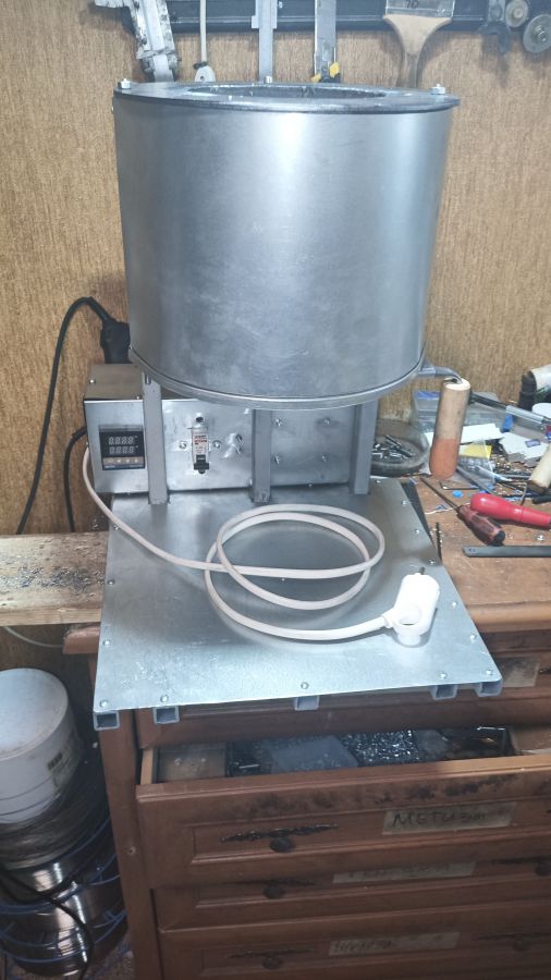 Тигель для плавки свинца 35 кг с Pid-регулятором